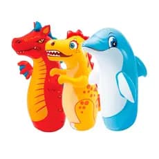 Teimoso 3D João Bobo Inflável Boneco Infantil Kids - Intex Oficial Brasil
