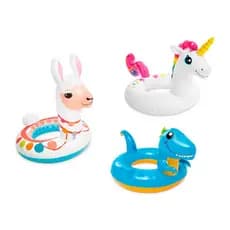 Boia Redonda Bebê Inflável Bichinho Piscina Praia Verão Kids - Intex Oficial Brasil