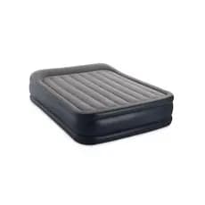 Colchão Inflável Casal Queen C/ Bomba Elétrica Dura-Beam DELUXE PILLOW REST RAISED 64135 INTEX