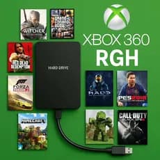 Hd 1 terá Xploit 300 jogos + Case Externa + 9000 Jogos retrô Para Xbox 360 Bloqueado ou desbloqueado