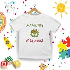 Camiseta Infantil Mamonas Assassinas Moda Kids Júvenil Tendência Blusa 100% Algodão Envio Rápido