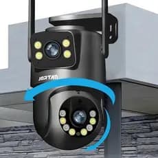 Câmera De Segurança a Prova de água Lente Dupla APP Yoosee/ Icsee IP66 Camera IP WiFi 360