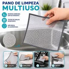 De Limpeza Aço Premium Arear Panela Fogão Toalha Louça Tira Gordura Reutilizável