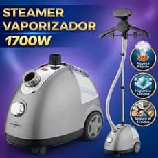 Vaporizador de Roupas Steamer Vertical Higieniza Cortina e Tecidos a Vapor Potente 1200W Lanmax