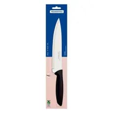 Faca Chef Tramontina Plenus 8 Polegadas Inox Original Preto