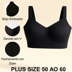 Cropped Feminino Plus Size  Básico Confortável G2 G3 G4