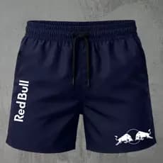 Short Bermuda Tactel homens Redbull Praia Estilo Premium Esportivo