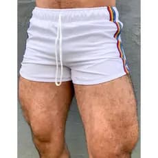 Short Masculino Arco-íris Academia Praia Esporte Lgbt Piscina Natação