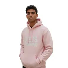 Blusa de Moletom Unissex Deus Primeiro Com Touca e Bolso Canguru Felpado