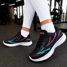 Tênis Feminino Masculino Academia Fitness AMX Corrida Treino Caminhada Leve Alta Performance