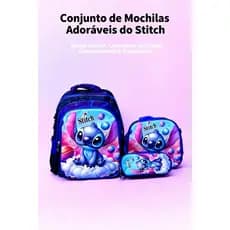 Kit Mochila masculino Escolar Infantil 3 Itens 3d Alto Relevo