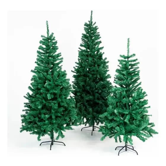 Árvore de natal verde tradicional pinheiro cheia luxuosa canadense modelo PREMIUM