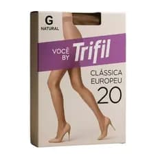 Meia Calça Trifil Clássica Europeu Fio 20 Meia Fina Diversas Cores Disponivel em 1 ou 2 unidades