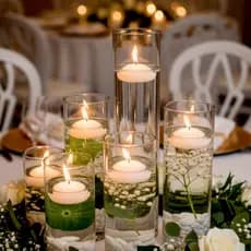 Velas Flutuante Decoração Casamento Piscina Festas