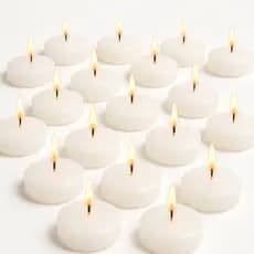 KITS DE VELAS FLUTUANTES PARA FESTA CASAMENTO ANIVERSÁRIO DECORAÇÃO PISCINA FLUTUA BRANCA DURADOURA