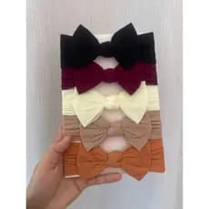 kit 2 Laços Turbante Bebê rn menina  luxo , molinho , não machuca a cabecinha, enxoval maternidade