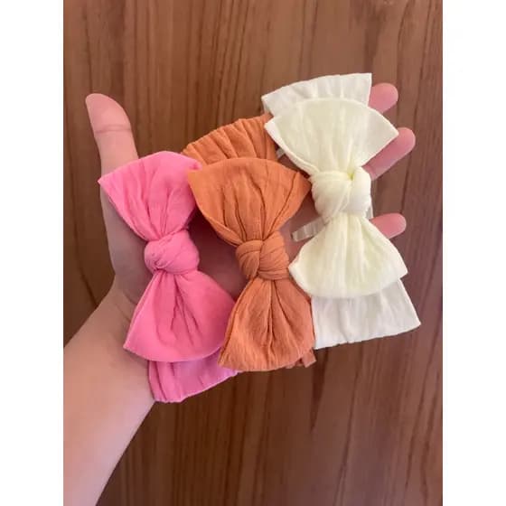 laço turbante para bebe menina Rn ao 8 meses, molinho, enxoval