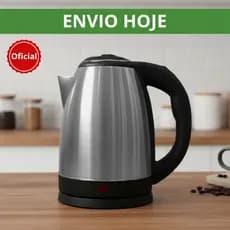 Chaleira Elétrica Inox 1,8 Litros: Praticidade e Elegância na Cozinha