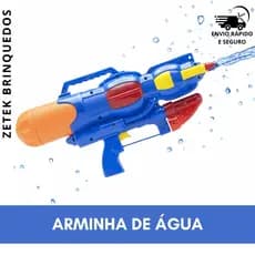 Pistola De Água Arminha Brinquedo Arma Piscina Criança Presente Brincadeiras De Água