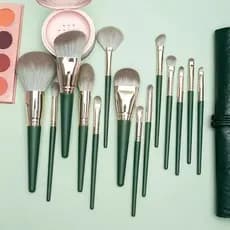 Kit 14 pinceis profissional para maquiagem Pinceis esfumar contorno