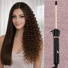 Modelador Maquina de Fazer Cachos Potente Encaracolar Cabelo Aquecimento Instantâneo Modela Rápido SW