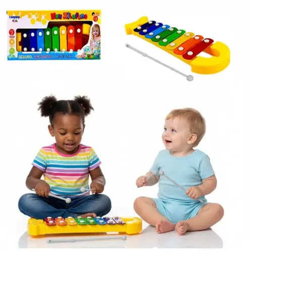Brinquedo De Atividades Xilofone Musical infantil