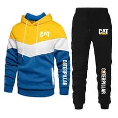 2026 novo estilo moda moletom solto quente calças com capuz conjunto de duas peças