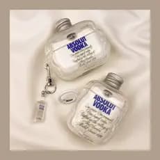 Capa Criativa De Vodka Com Tampa De Garrafa 3D Compatível Apple Airpods Pro3 Pro2 Pro Fones De Ouvido Protetora Para 4 3