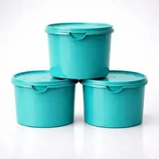 kit 3 potes organizadores 1L