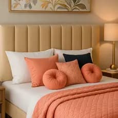 ENVIO Mesmo Dia Kit até 8 Cabeceira Estofada Decorativa Adesiva Autocolante 60x20 para Cama Box