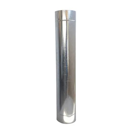 Duto 6 P/ Chaminé De Fornos Churrasqueiras, Galvanizado 4MT