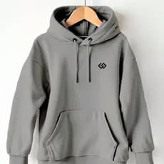 Blusa de Frio Moletom Canguru Básica Logotipo Moda Inverno