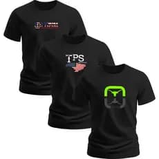 Kit Com 3 Camisas Tps Country Masculina Rodeio Texas