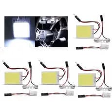 KIT 4 PLACA SUPER LED COB 16 CHIPS T10 TORPEDO M4 ATACADO