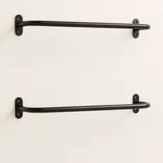 Arara Suporte de Roupas 70cm Reforçado - DUAS PEÇAS
