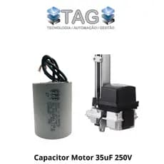 Capacitor de Motor 35uF 220VAC - MOTORES EM GERAL