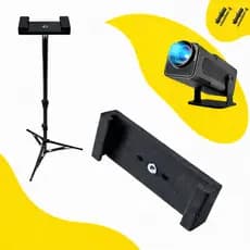 Suporte para Projetor MAGCUBIC HY320 Base 80mm – Teto/Parede/Tripé - PRETO