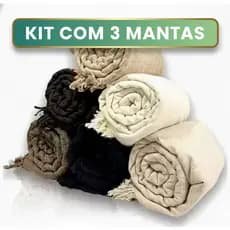 KIT 3 MANTAS PARA SOFÁ CAMA GIGANTE LUXO  PROTETORAS  DECORATIVAS