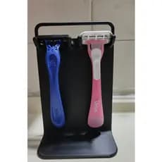 Suporte Organizador Premium para Barbeadores (Lâminas e Aparelhos Descartáveis)