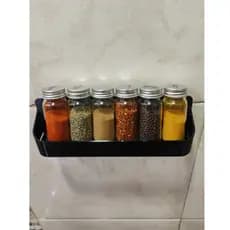 Suporte Organizador de Temperos – Praticidade e Estilo para sua Cozinha!