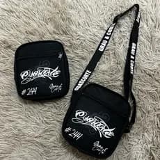 bolsa osascorte bag motoboy pochete com alça