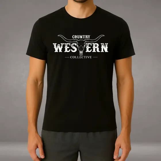 Camiseta T-Shirt Masculina Country Premium 100% Algodão Conforto e Estilo Limitado
