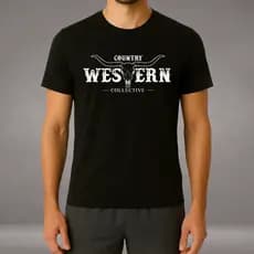Camiseta T-Shirt Masculina Country Premium 100% Algodão Conforto e Estilo Limitado