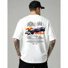 Camiseta Formula 1 Estampada Racing Premium Streetwear Redbull F1 Carro