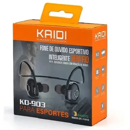Fone De Ouvido Bluetooth Sem Fio Ideal Para Esportes - Corrida Academia Bike Super Bass