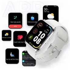 Smartwatch Haylou Smart Watch 2 Pro Prata Bluetooth, À Prova D'água Relógios inteligente