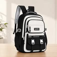Mochila Bolsa feminina media Escolar De Grande Capacidade Para Estudante Feminina Nylon Impermeável