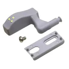Dobradiça de Porta Luminaria Luz Led Interna Sem Fio P/ Armario Guarda Roupa Sensor Luz Quente sem pilha