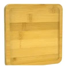 Bandeja De Bambu Square 17cm Lyor