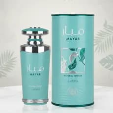 Perfume Árabe Mayar Natural Intense – Lattafa 100ml | Floral Frutado Doce Feminino, Elegante e Alta Fixação
